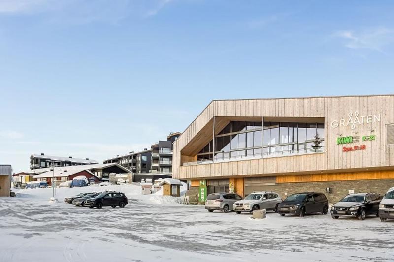 Leilighet Med Panoramautsikt Sjusjoen Innendors Parkering Eksteriør billede