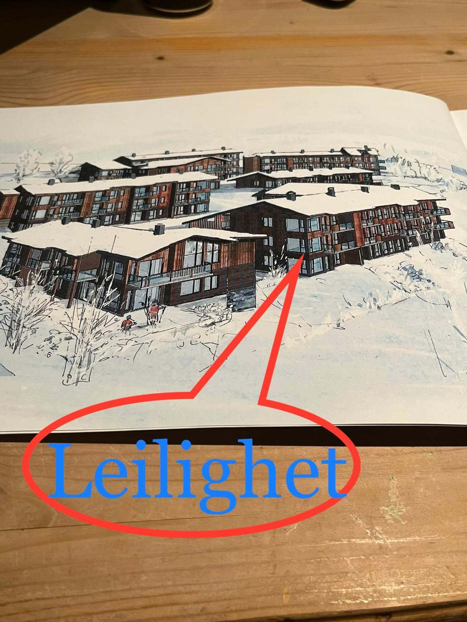 Leilighet Med Panoramautsikt Sjusjoen Innendors Parkering Eksteriør billede